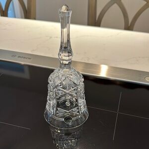 Intricate Clear Crystal Bell